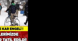 Okullara ara verildi
