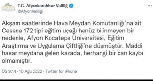 Afyonda oldu