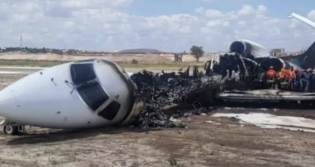 Uçak Kazası Yaşandı