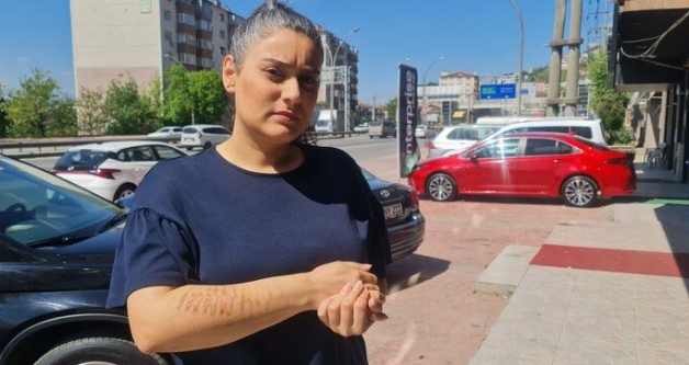 G�zellik merkezine gitti