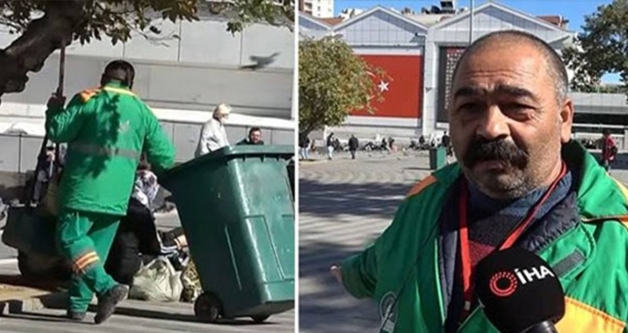 ��p toplarken buldu�u para