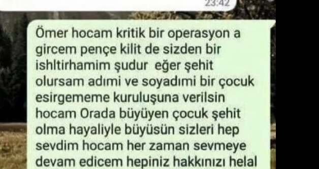 Sehidin Att Mesaj