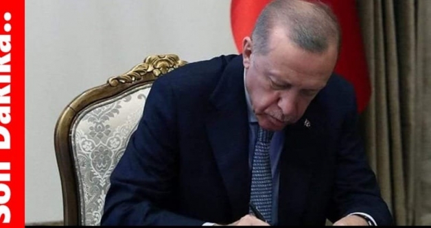 Erdo�an imzalad�