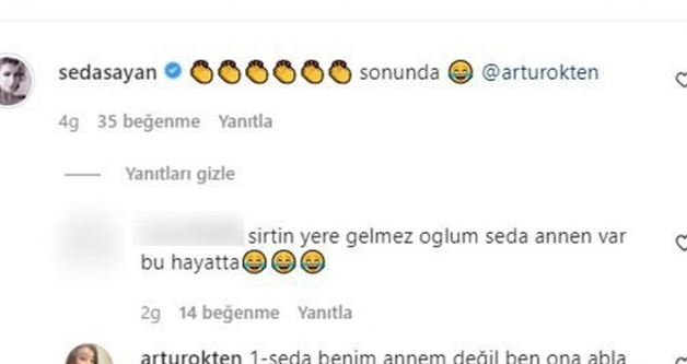 Seda Sayan'a �vey evlat
