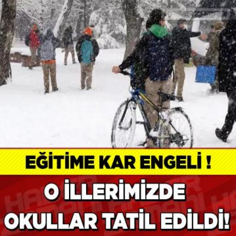 Okullara ara verildi