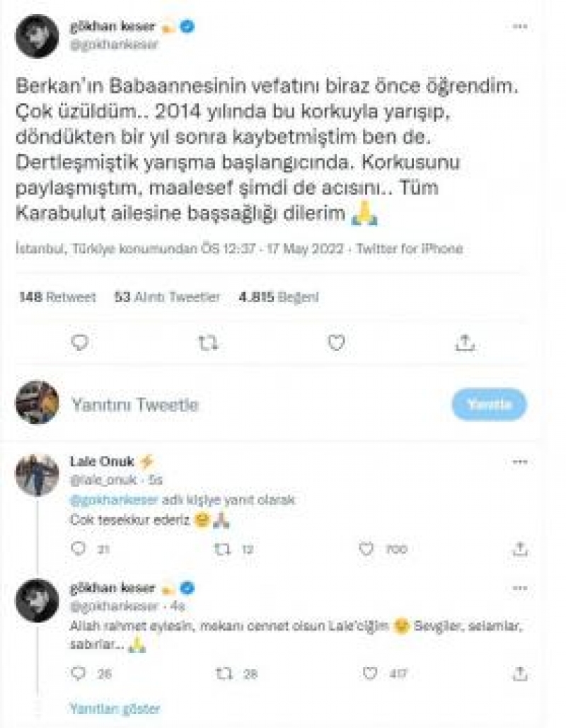 Az nce duyurdular