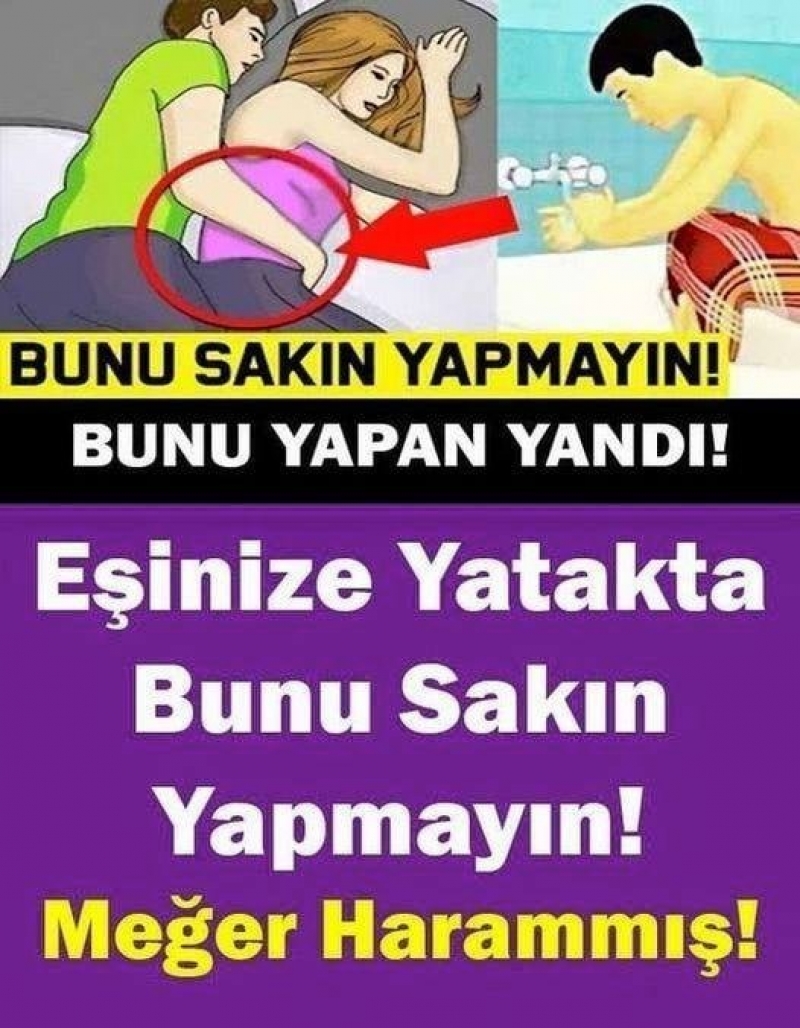 Bunlar yapmayn