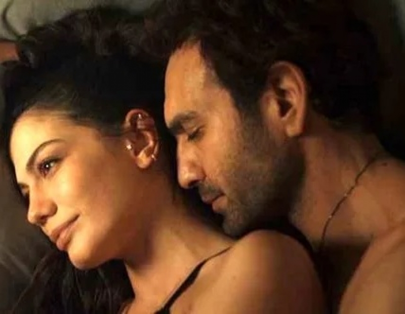 Demet zdemir yeni dizisinde ektii sahne