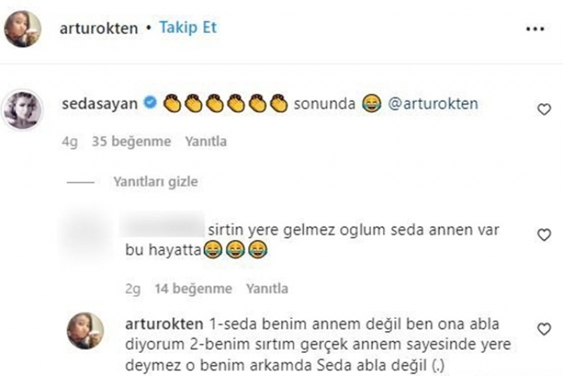 Seda Sayan'a vey evlat