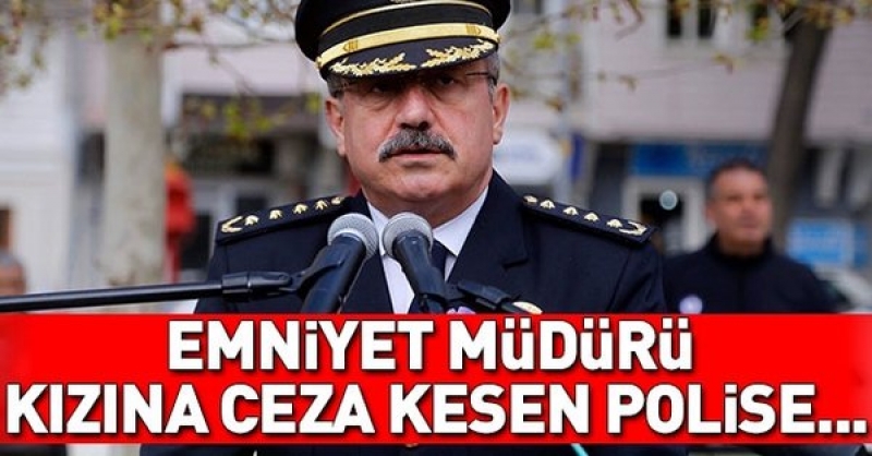 Emniyet mdrnn kzna ceza yazd