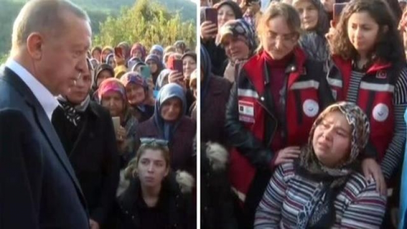 Erdoan'a Maden Ocanda Soru