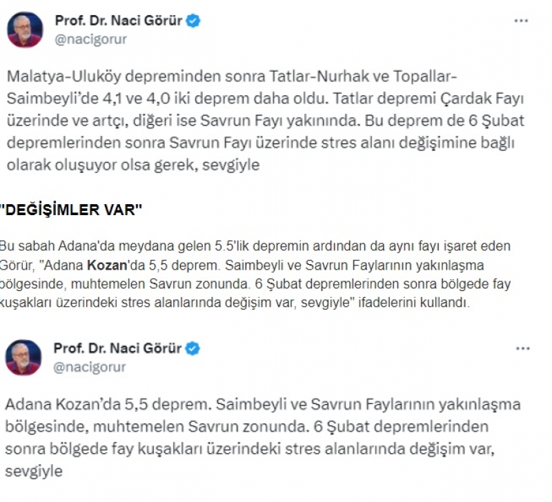 Naci Grr Yeni Bilgi