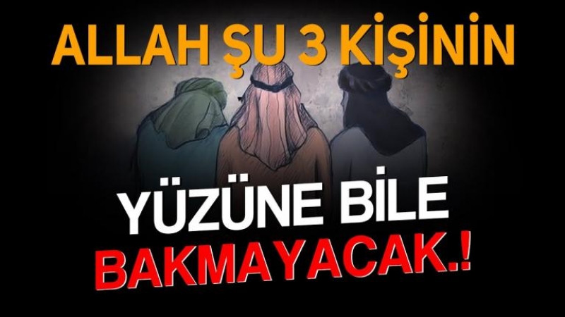 Yuzune Bakmayacak 3 Kii